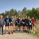 Le groupe des adultes du CARQ au marathon de Cheverny